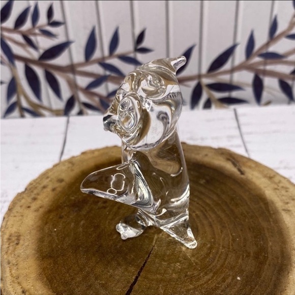 Vintage Hand Blown Miniature Glass Owl - Picture 3 of 9